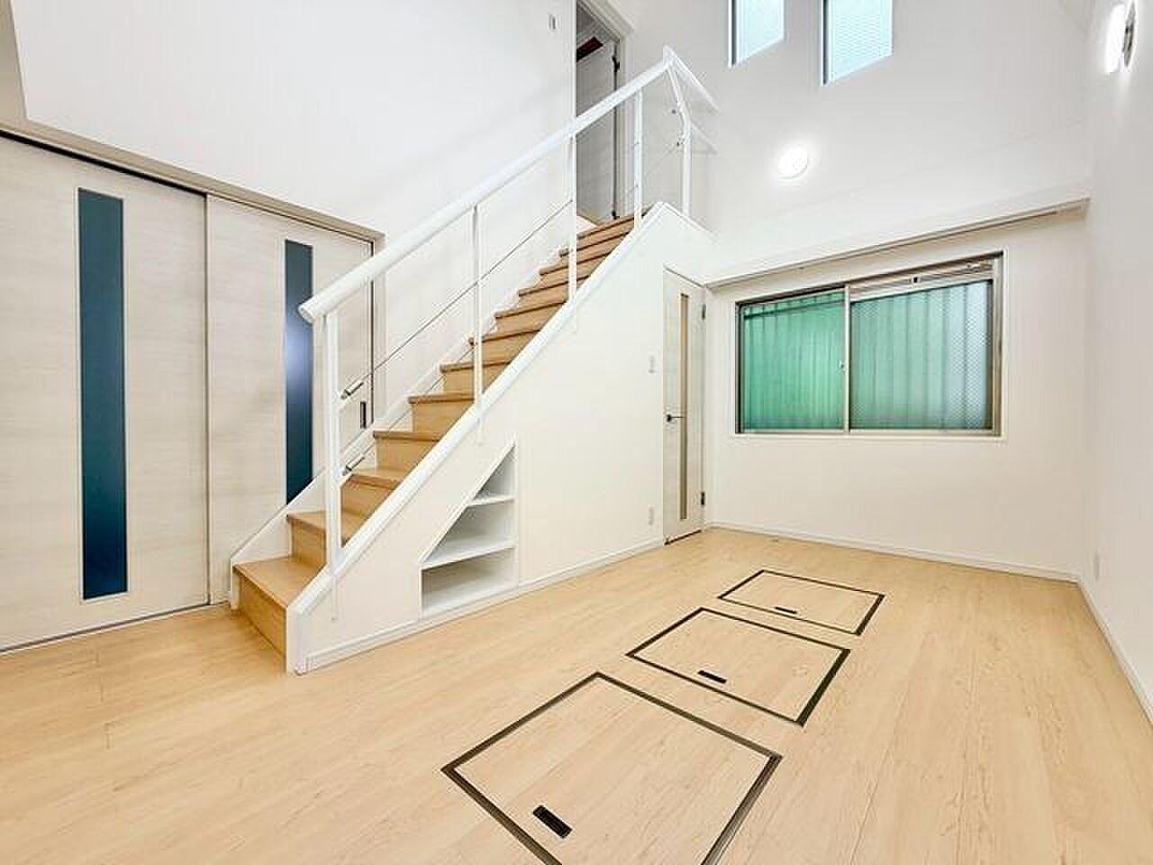 リビングの上が抜けている、マンションなのに