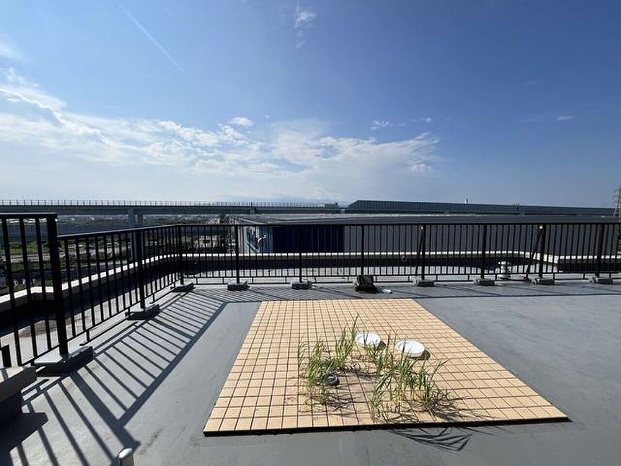 49㎡の平場と、遮るものがない空