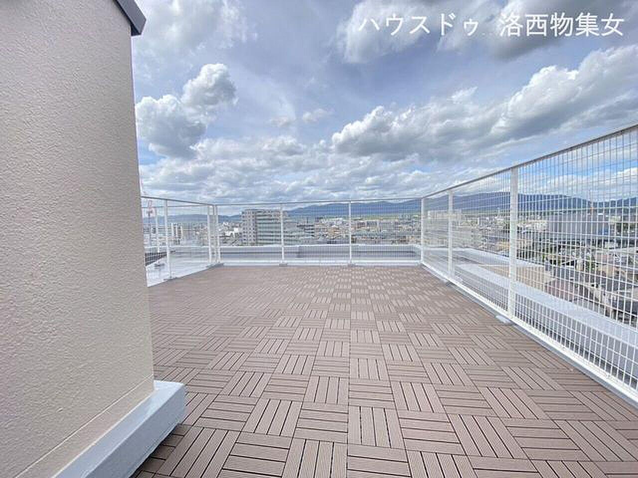 7階の空を、40㎡まるごと独り占め